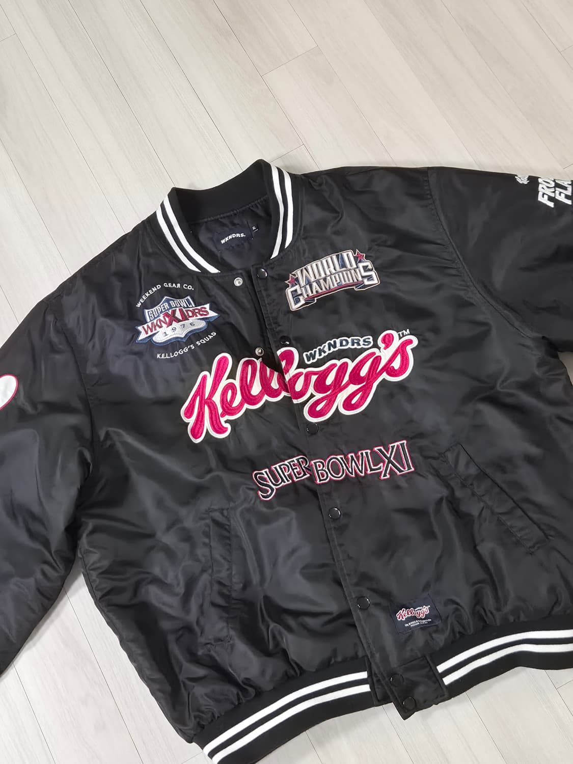 위캔더스 켈로그 바시티자켓 XL 상품이미지1