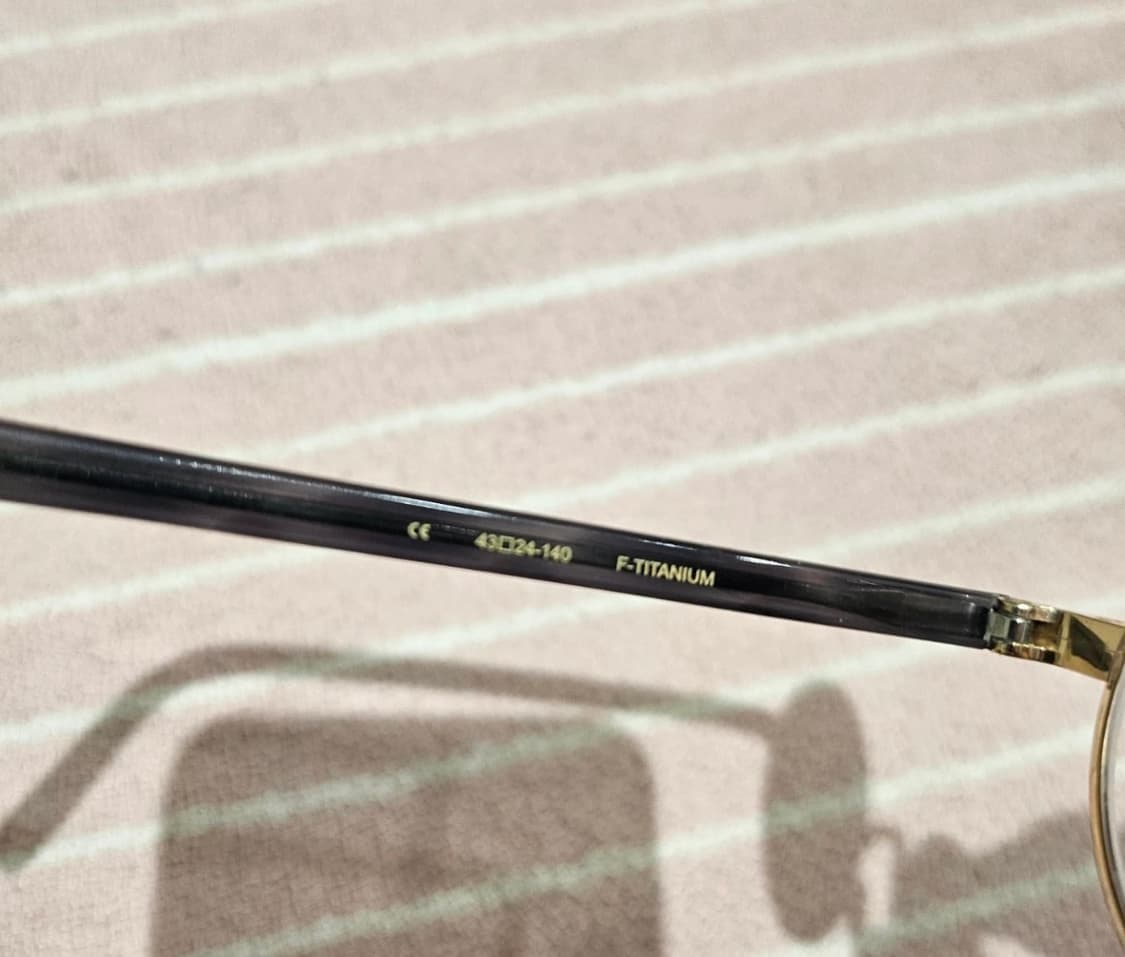 가메만넨 533 라운드 티타늄 안경 상품이미지2