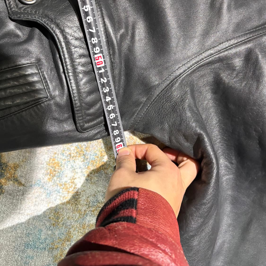 빈티지 양가죽 A-1 무스탕 자켓 상품이미지9