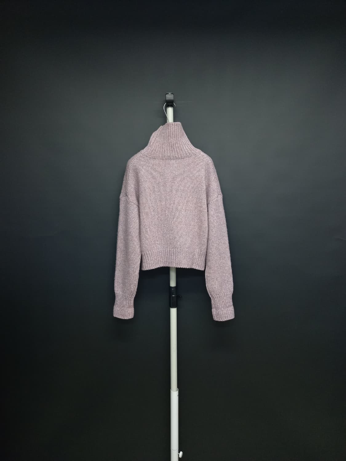 SIE 시에 모 하이넥 숏 니트 풀오버 F 33-66 상품이미지2