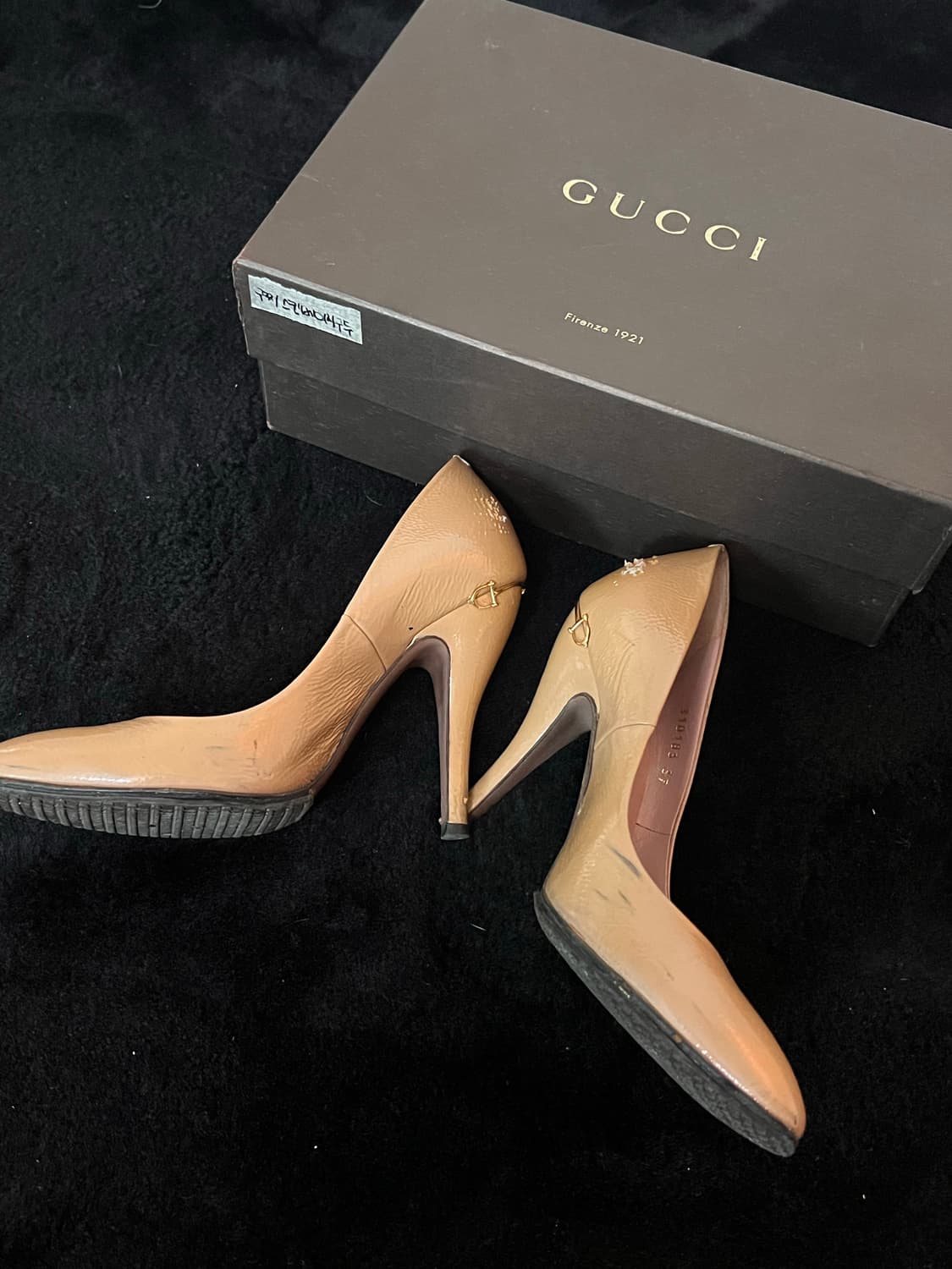 Gucci 구찌 베르니체 네이팍 펌프스 37.5 상품이미지2