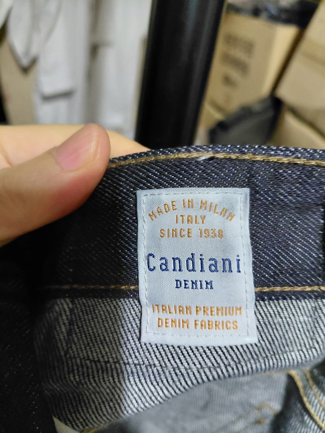 [플랙]칸디아니 스티즈051 로우 데님 청바지 32사이즈  상품이미지5
