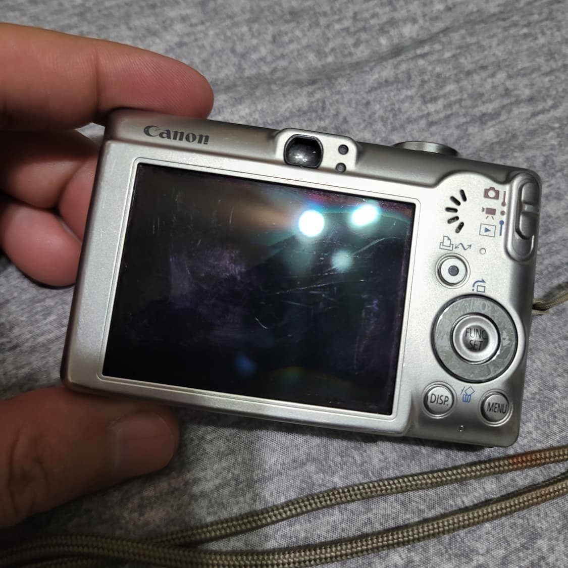 캐논 익서스 60 실버색상 고장난 디카 상품이미지2