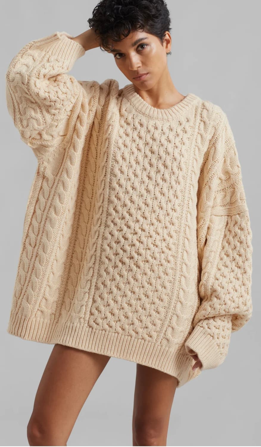 The Frankie Shop 케이블 니트 상품이미지1