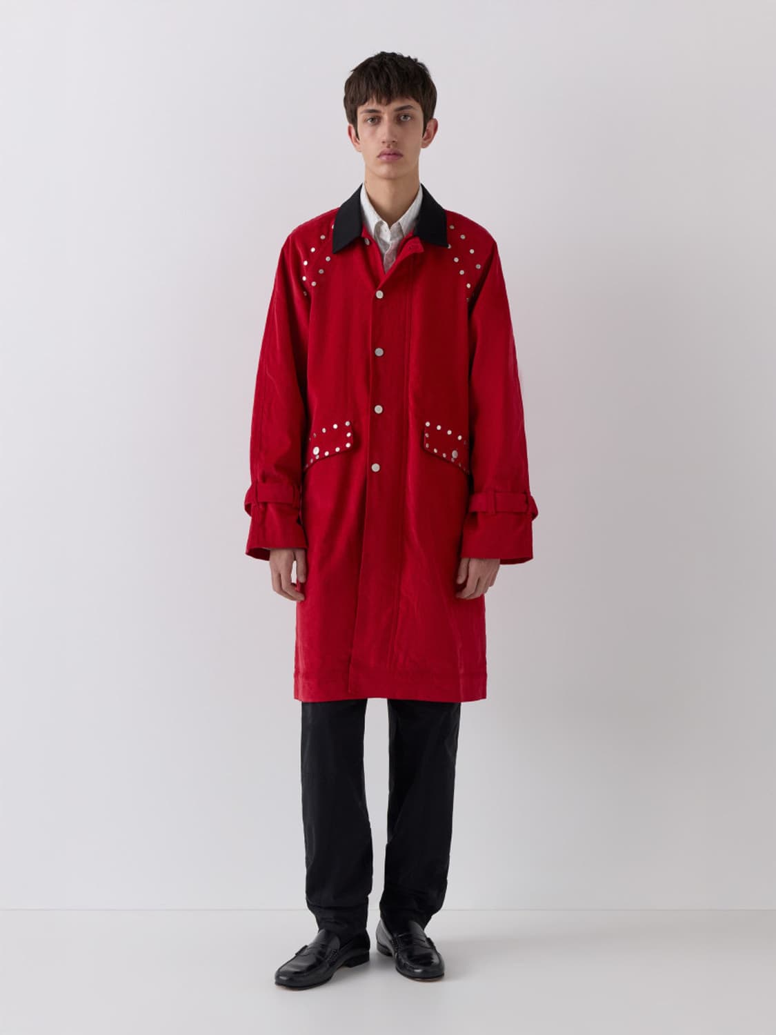 [M]기마구아스 Joaquin 스터드 자켓/레드 상품이미지7