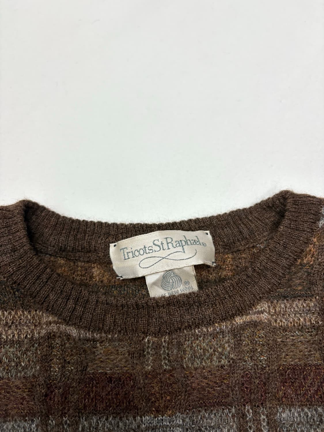 90s Tricots ST Pheal 케이블 울 니트 상품이미지4