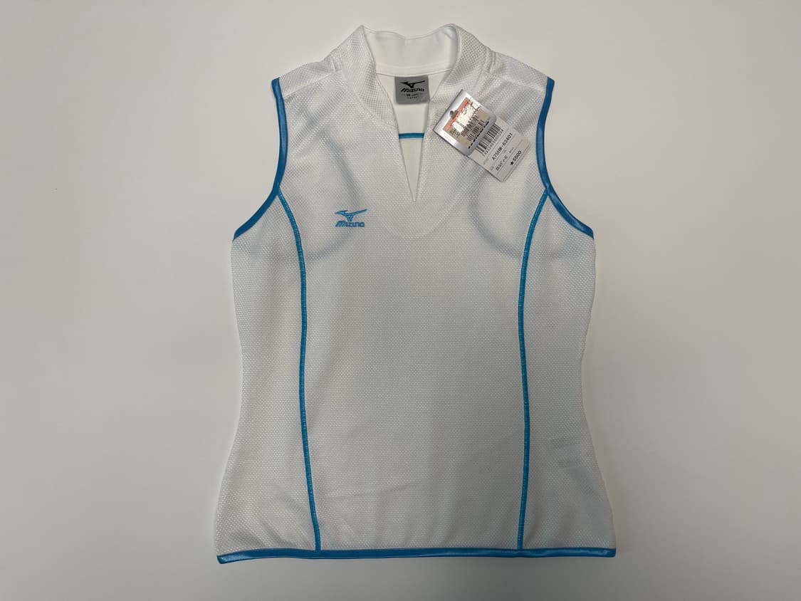 미즈노 90s 올드 브이넥 트랙 슬리브리스 Mizuno OLD 1990 상품이미지1