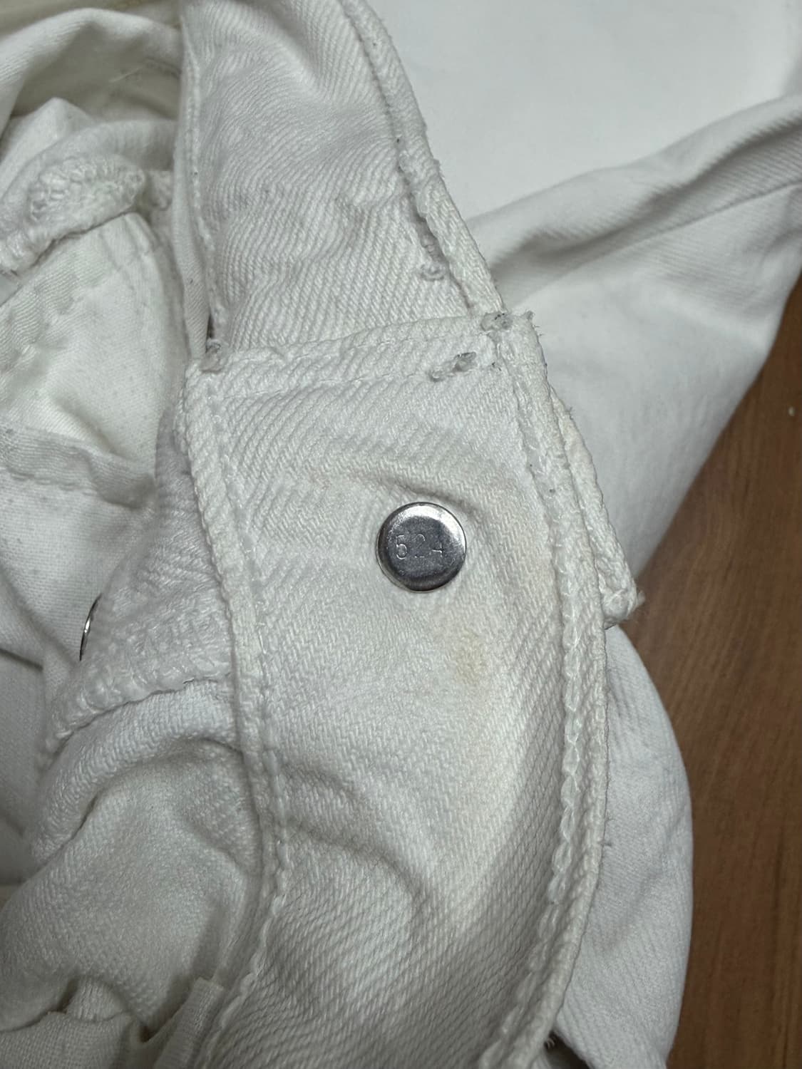 90s usa 리바이스 501 빈티지 화이트 [28] 상품이미지8