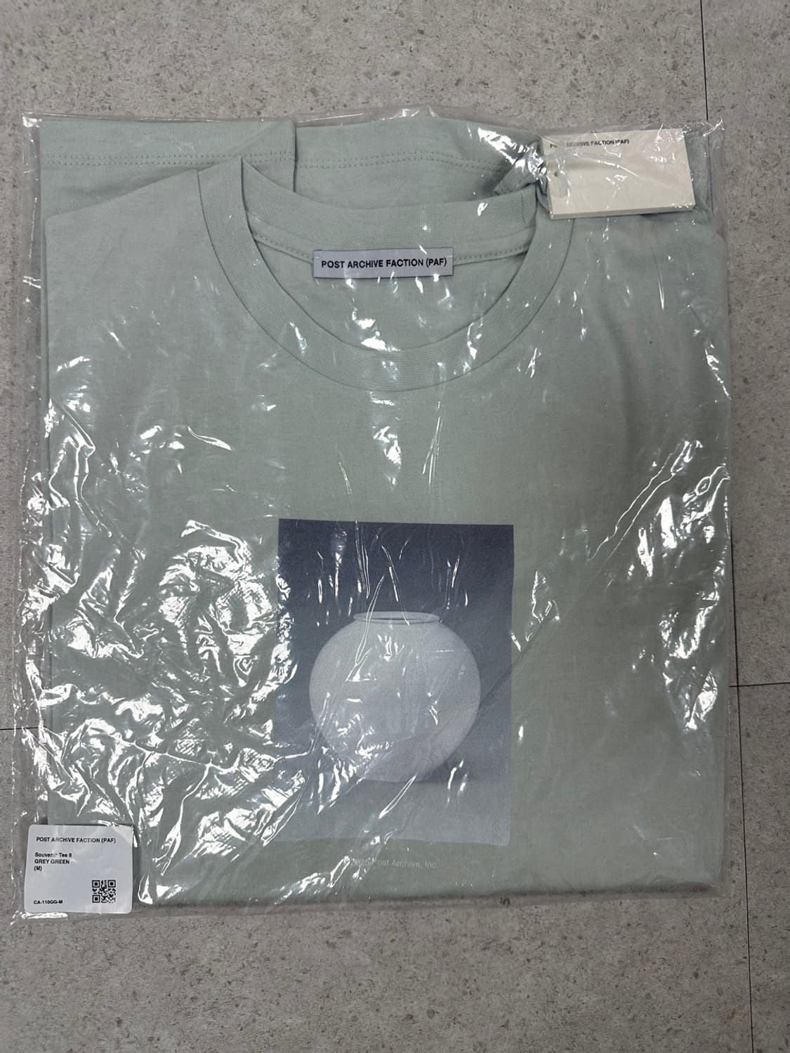 Paf souvenir tee grey green 상품이미지2