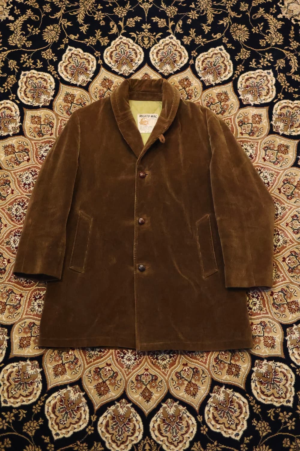 70s Mighty-Mac Mac-Cord 코듀 로이 코트 USA 상품이미지2