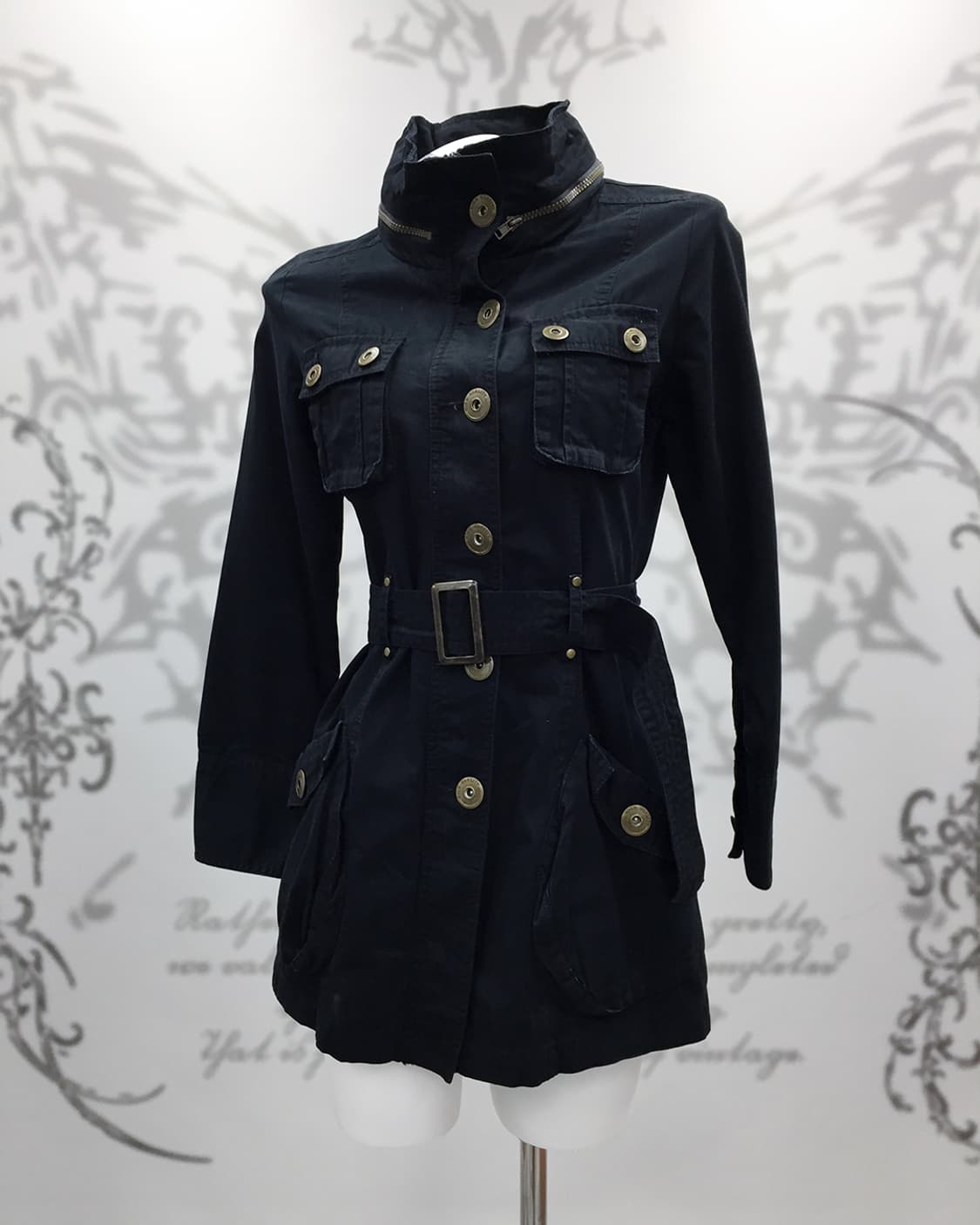 Dark Utility Command Belted Jacket 상품이미지1