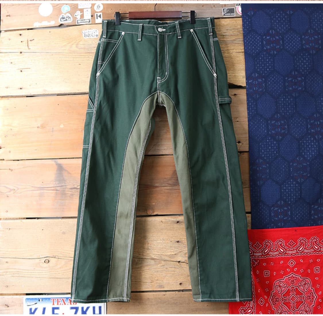 
일본판 kojima genes 덕코튼 투톤 카펜더 워크팬츠  34 상품이미지1