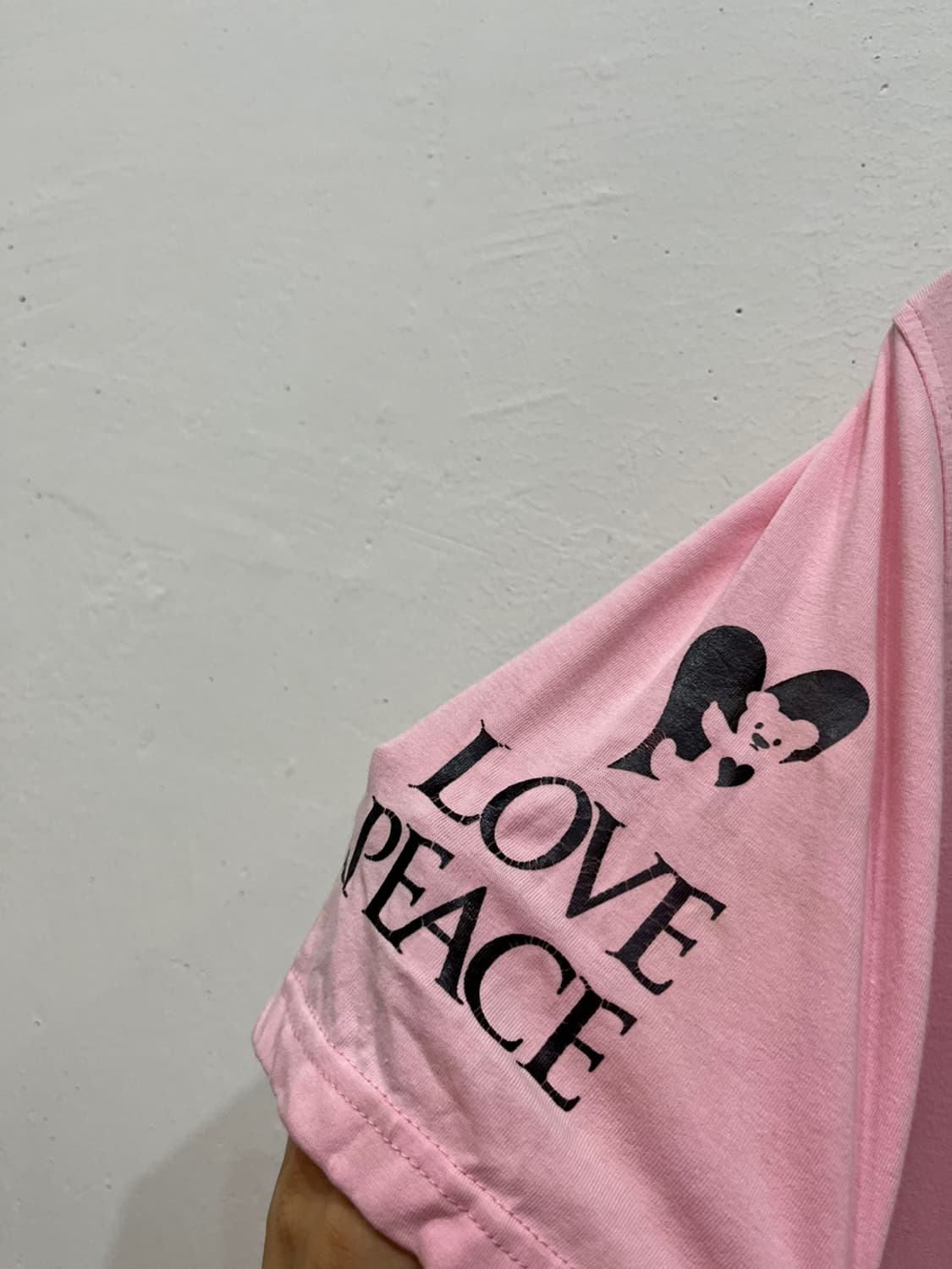 Love&peace 펑크 베어 PK티셔츠 카라티 상품이미지3