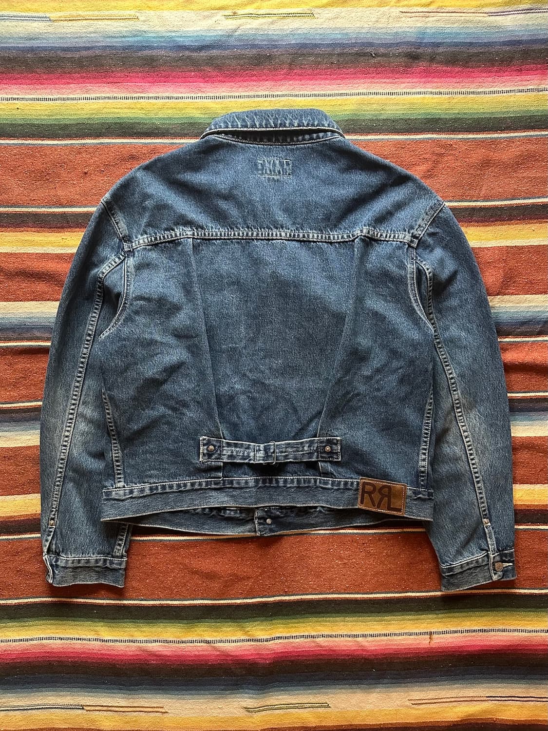 90s USA 빈티지 더블알엘 RRL 2세대 데님 자켓 상품이미지7