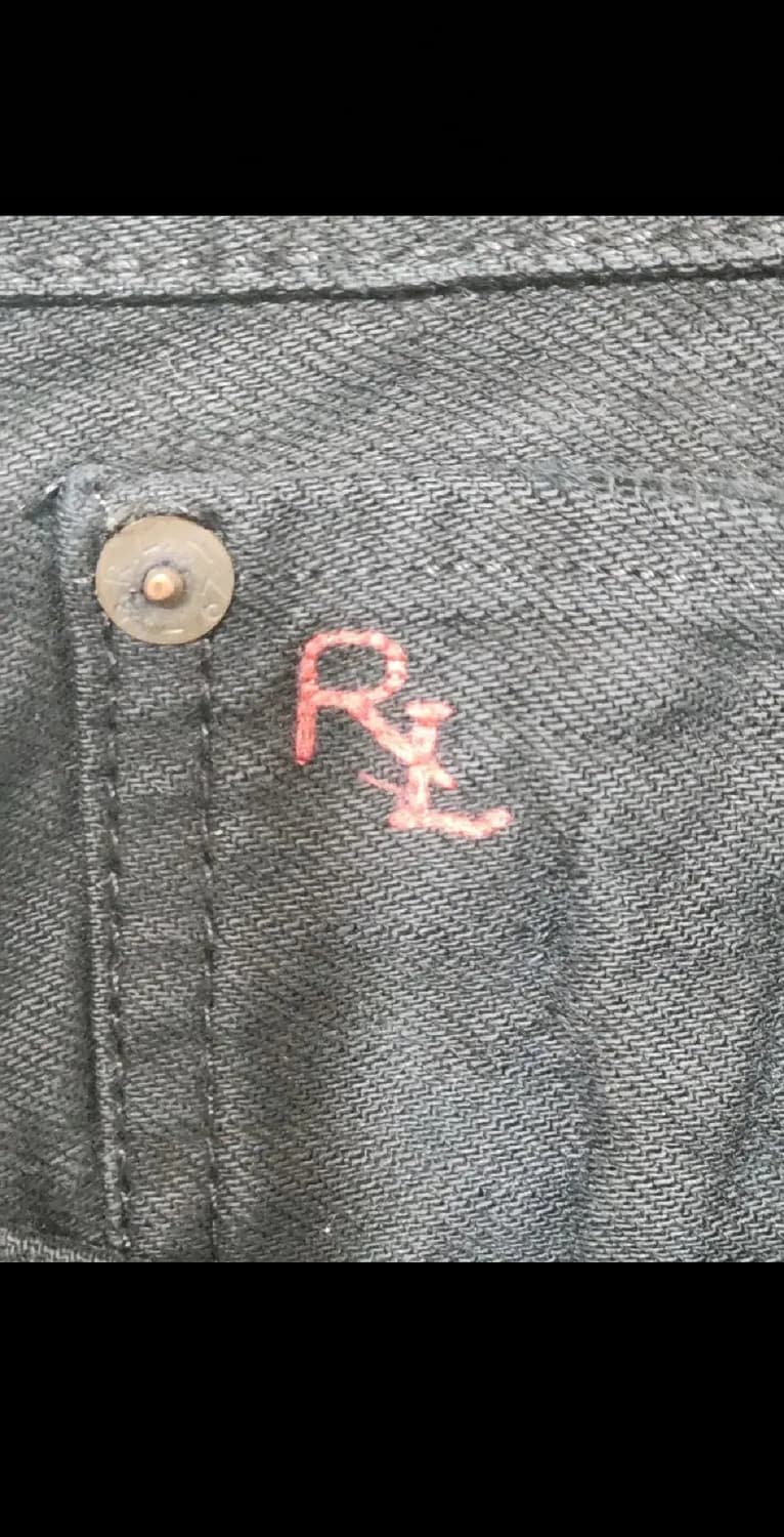 (30) 랄프로렌 폴로 청바지 블랙진 데님팬츠 빈티지  상품이미지3