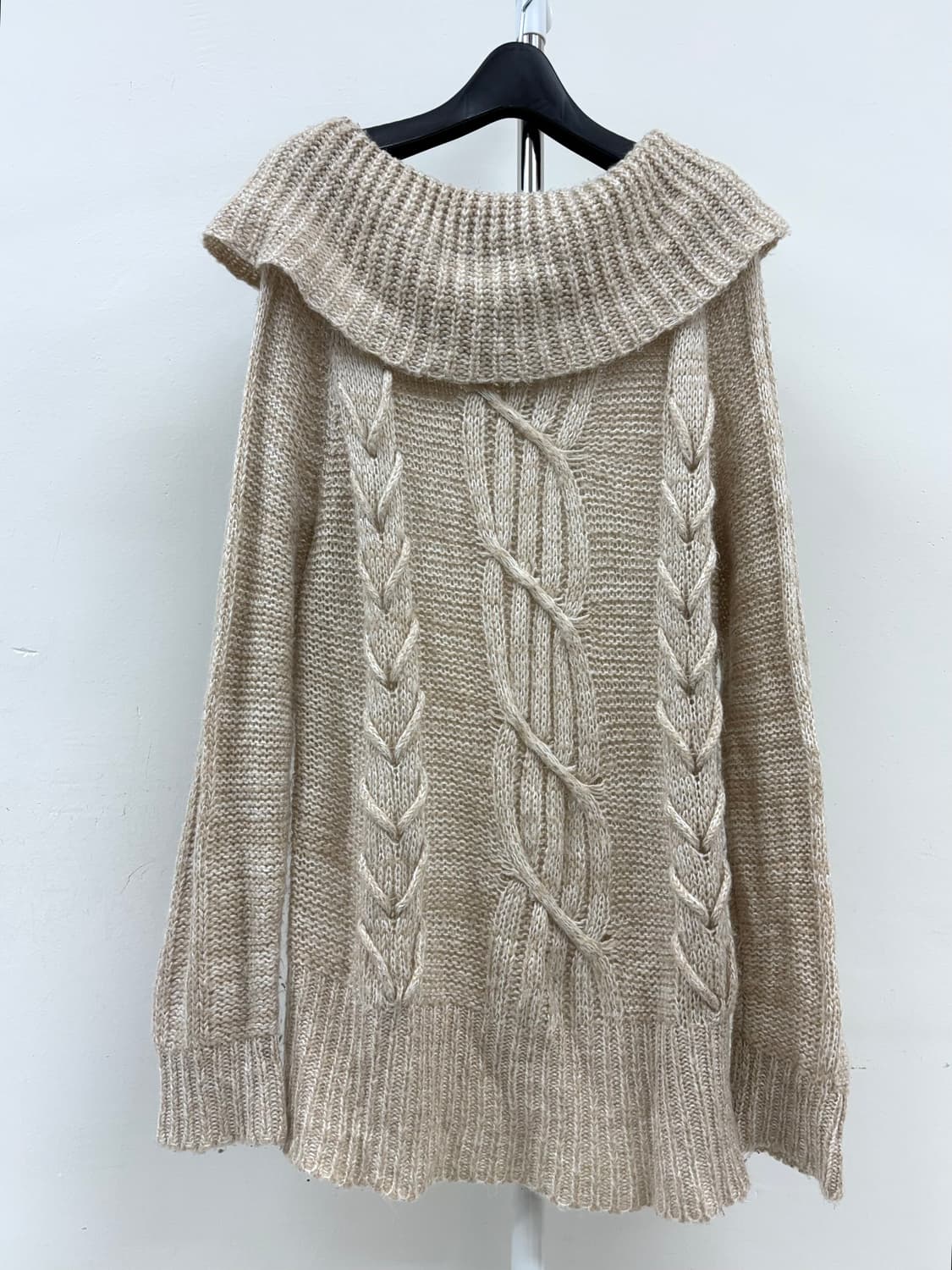 빈티지 오프숄더 니트 상품이미지5