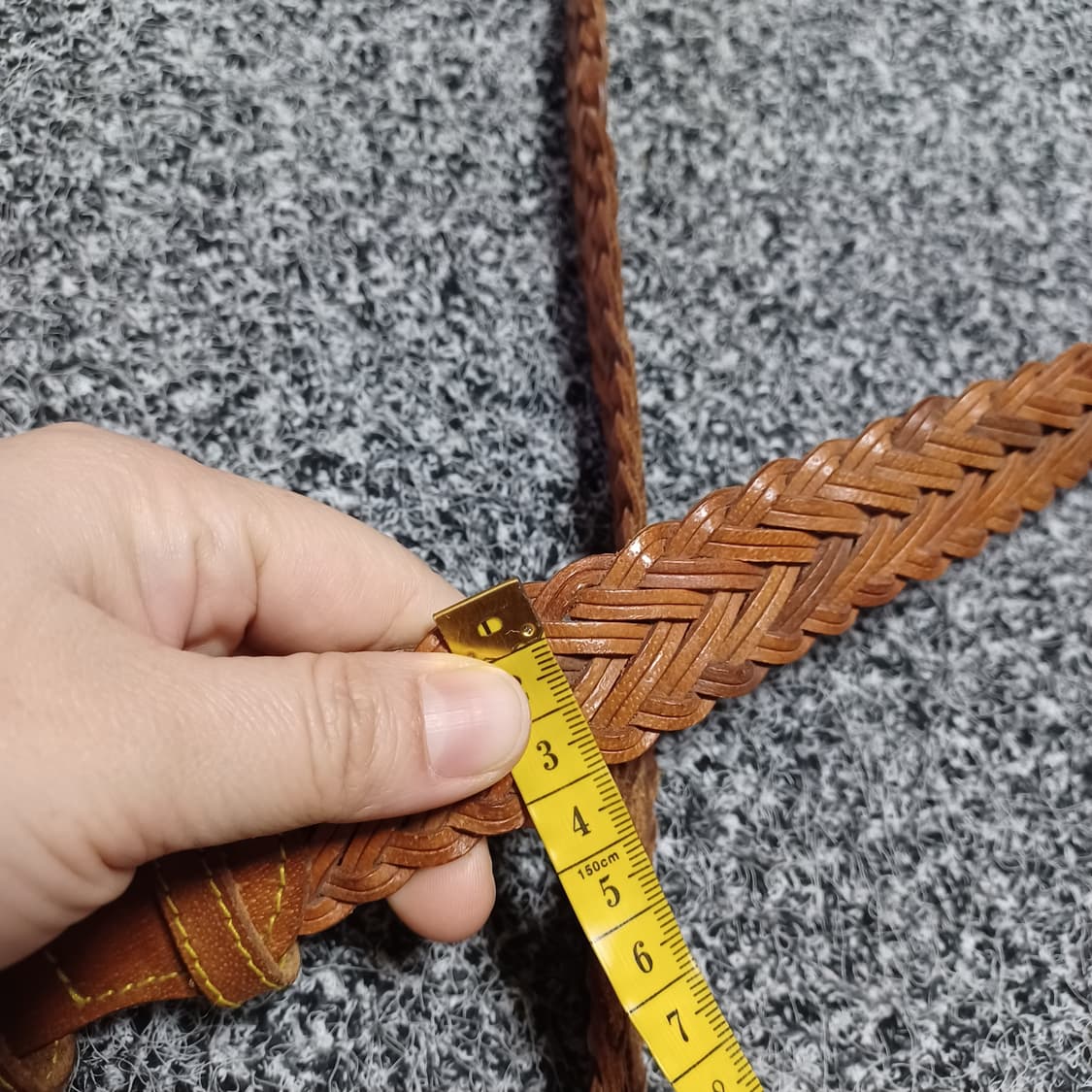 빈티지 꼬임 캐주얼 벨트 상품이미지4