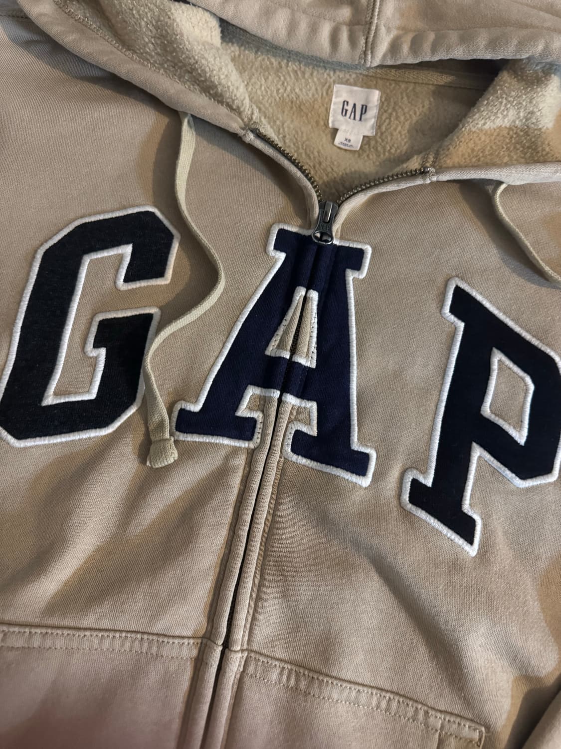 GAP 후드집업 연노랑 상품이미지2