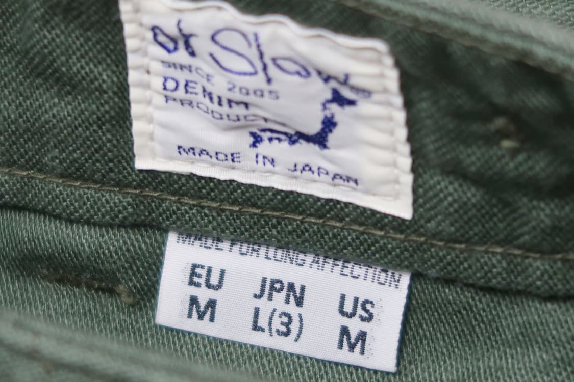 (3)오어슬로우25fw퍼티그 팬츠 레귤러핏 새제품 상품이미지7