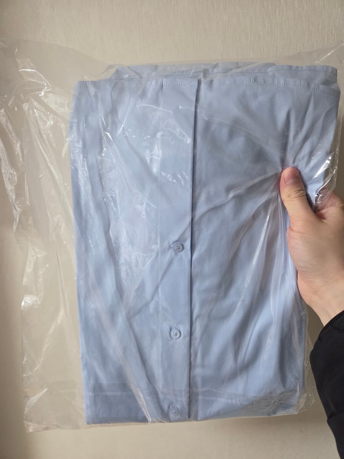 [100]인터메조 셔츠 스카이블루 미개봉품 상품이미지2