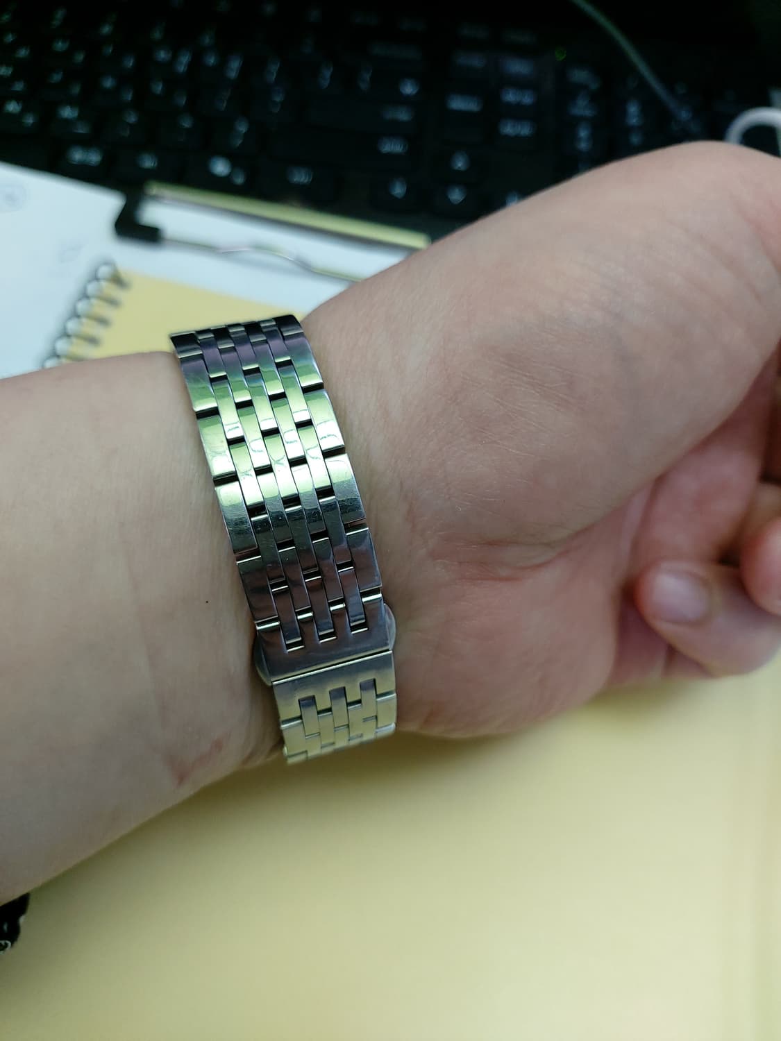 깔끔한 디자인의 세이코 실버웨이브 쿼츠 시계 상품이미지5