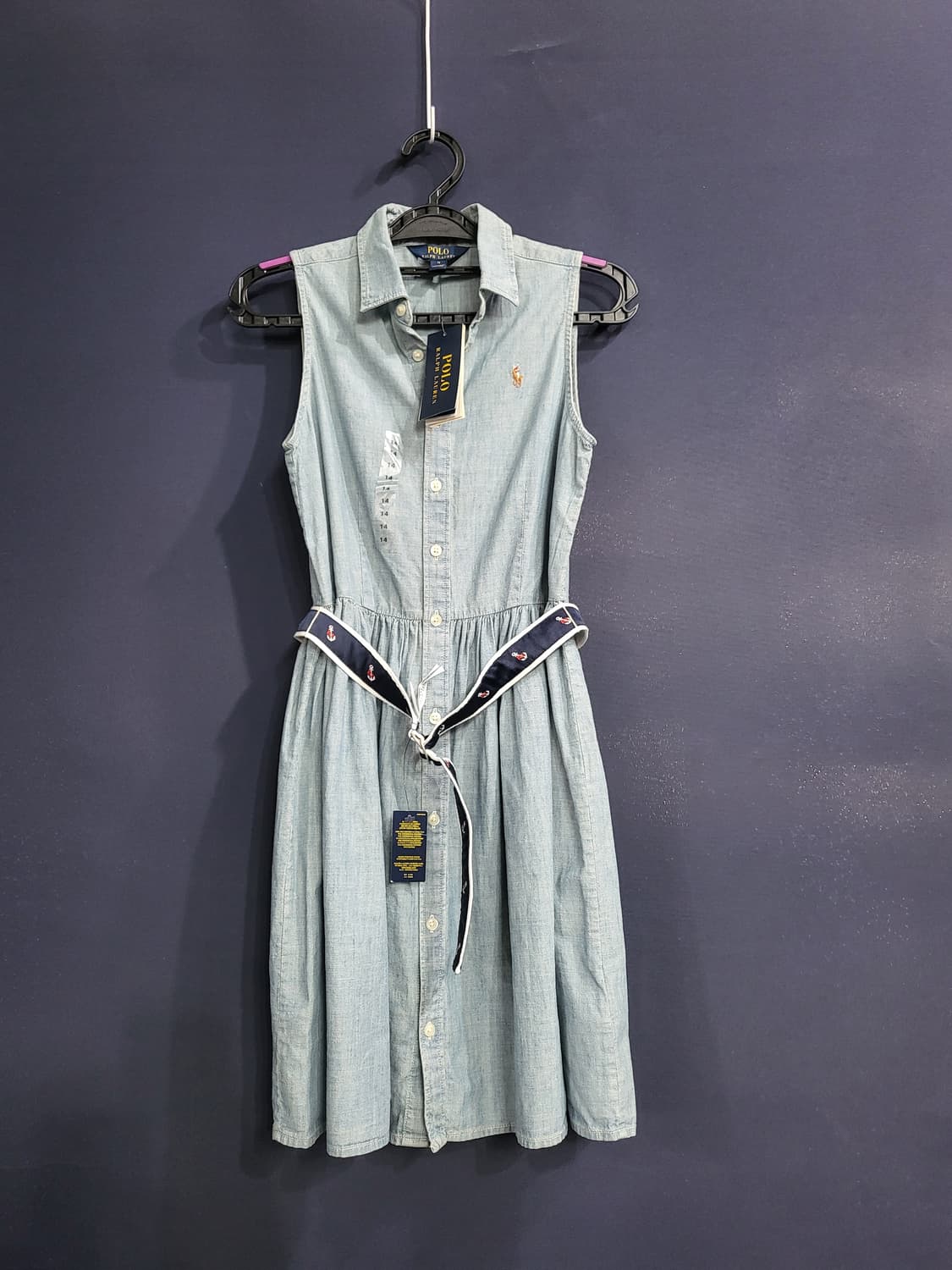 폴로 랄프로렌 데님 원피스(어린이) 상품이미지1