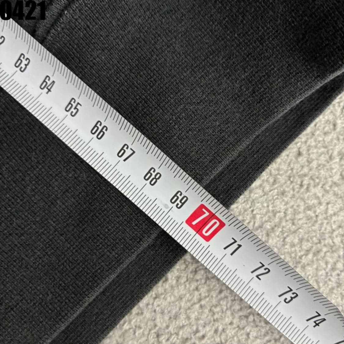 칼하트 블랙 후드티 L 상품이미지5