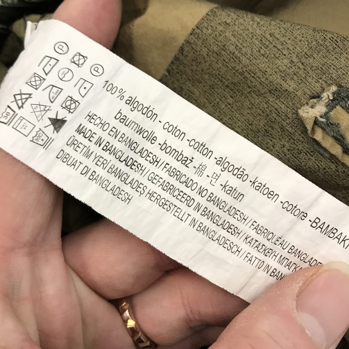 풀앤베어 카모 후드 코튼자켓 [L] 상품이미지5