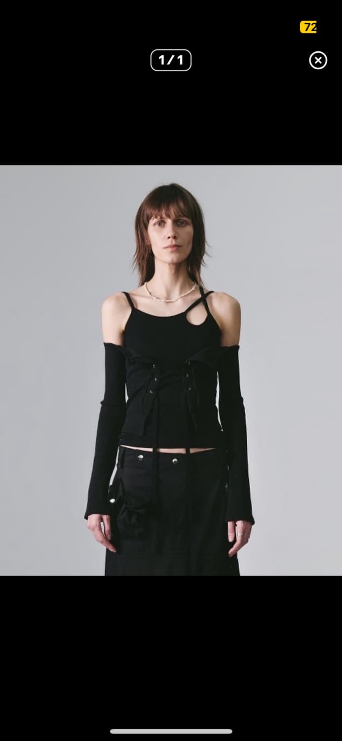 나체 투피스 뷔스티에 가디건 상품이미지1