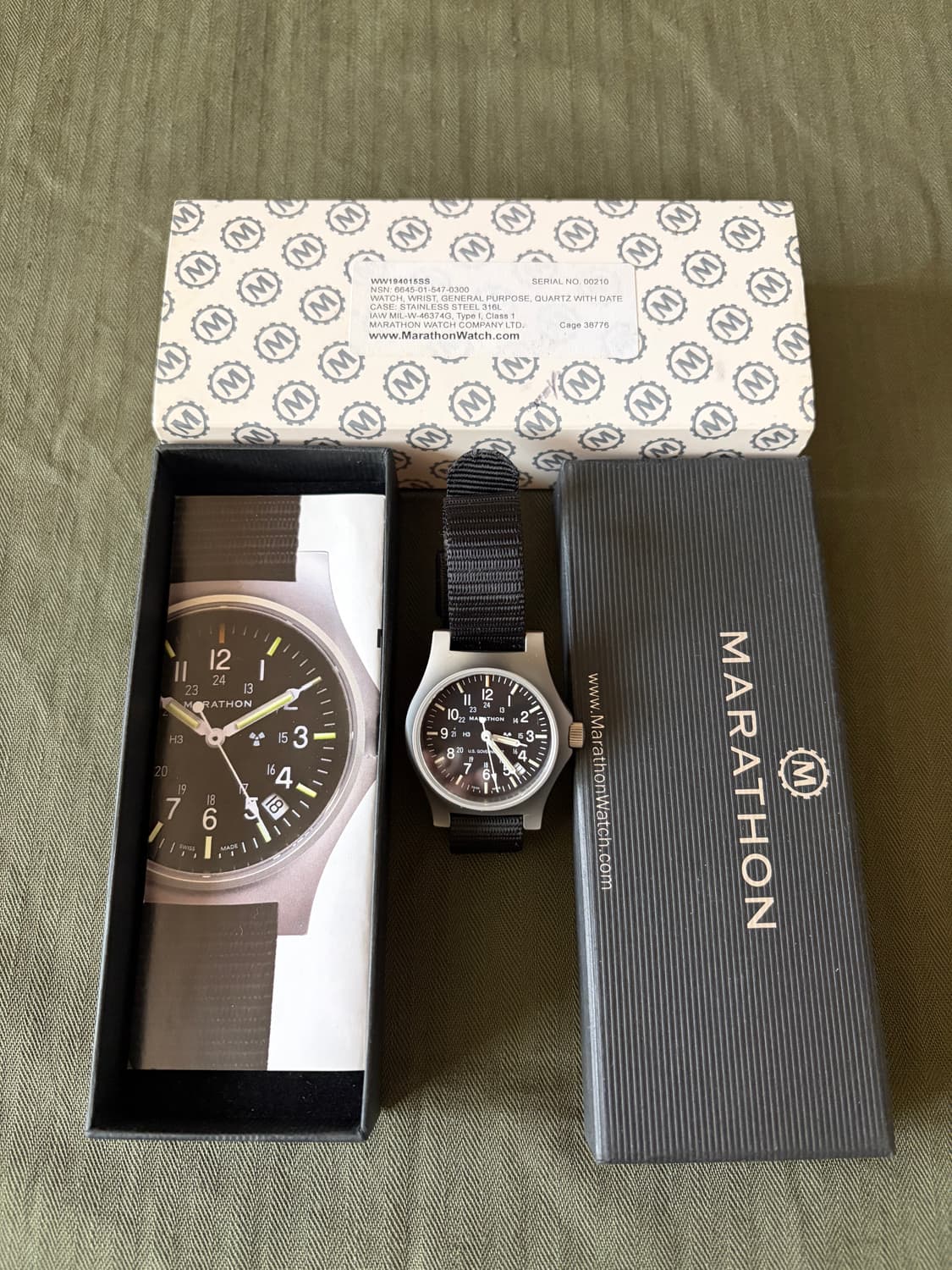 마라톤 제너럴 퍼포스 쿼츠 스위스 메이드 상품이미지1