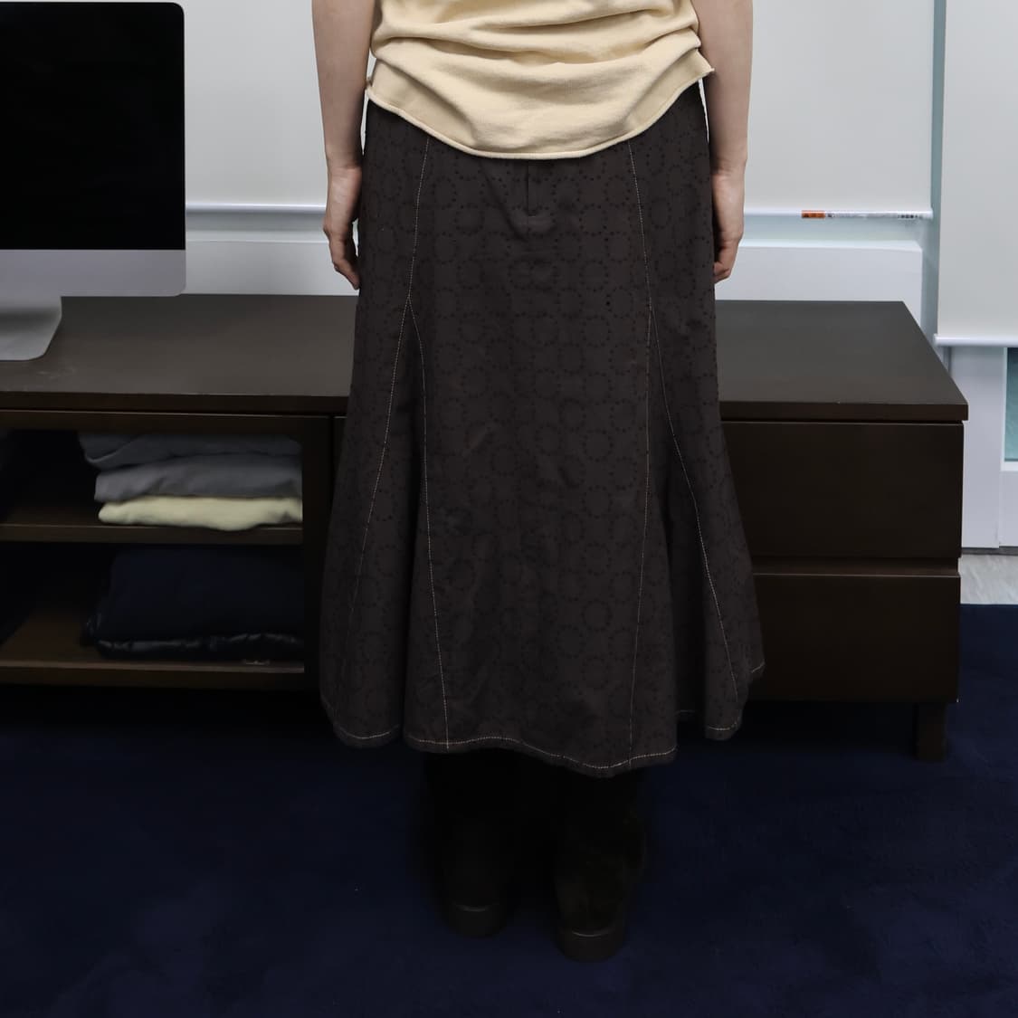 Sensounico flare skirt 상품이미지3