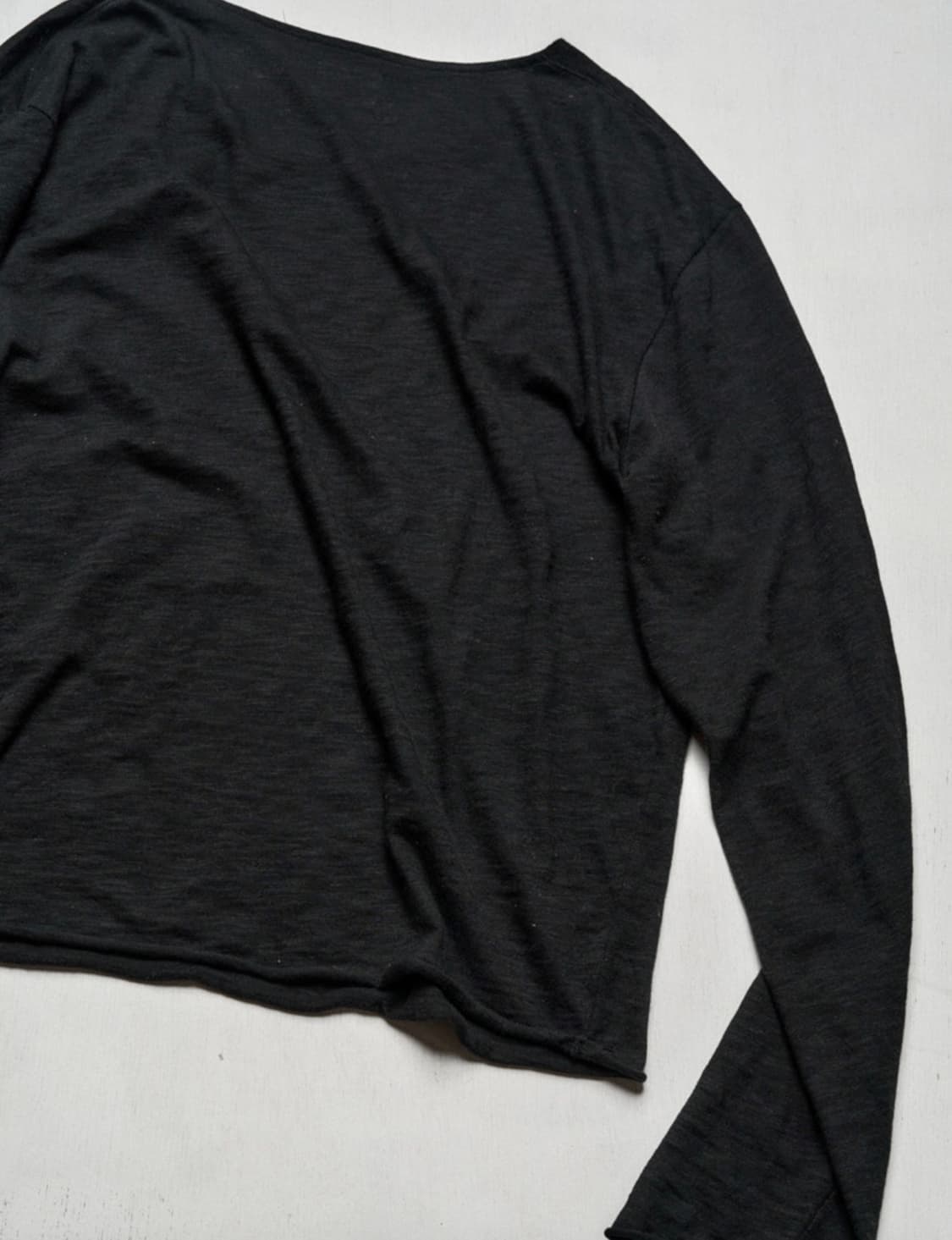 [2] Mono Prive Textured Longsleeve Black 상품이미지3
