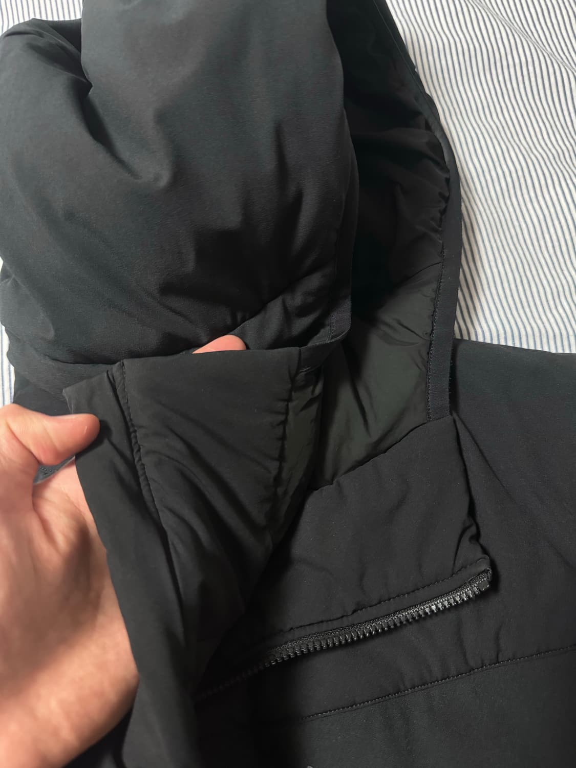 (S급) 아크테릭스 프로톤 헤비웨이트 후디 블랙 L 상품이미지7