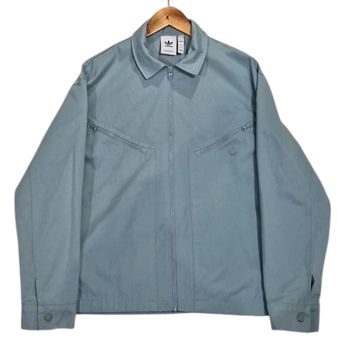 아디다스 아디컬러 트레포일 트윌 블루종 자켓 상품이미지1