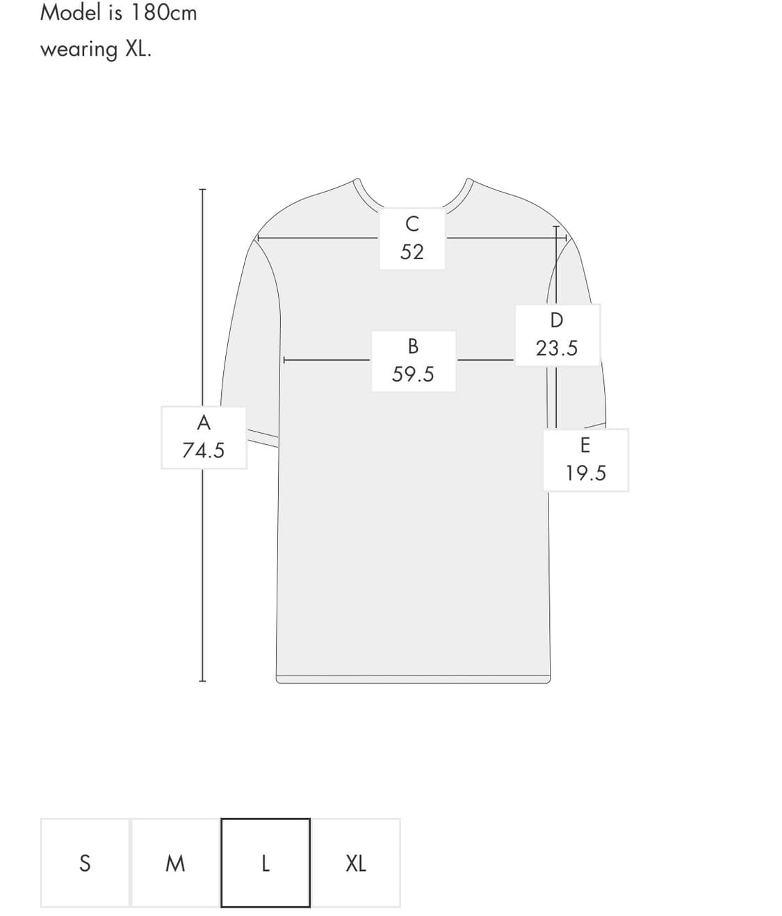 아더에러 Langle 티셔츠 상품이미지2