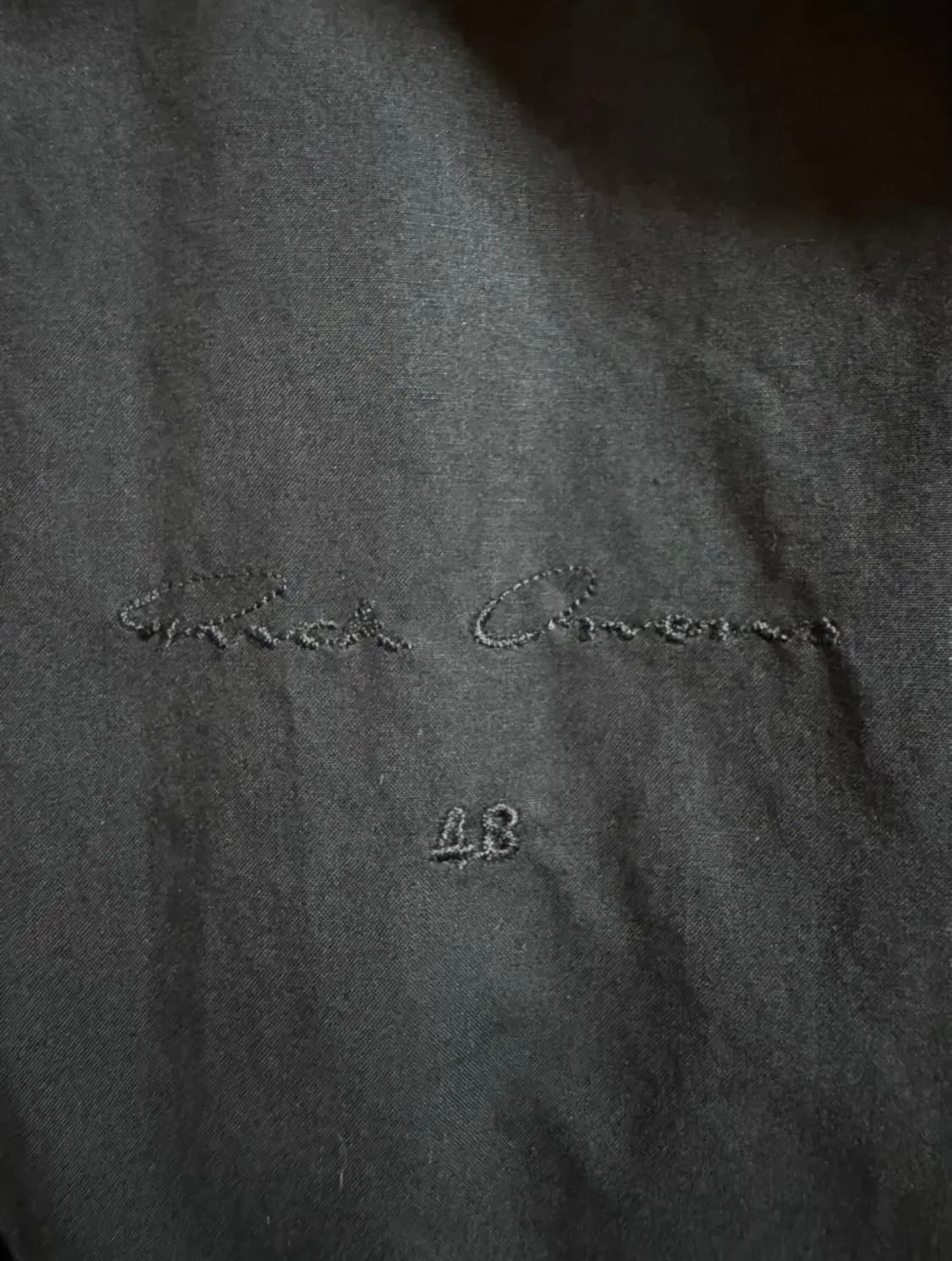 릭오웬스 플라이트 봄버자켓 블랙 상품이미지6