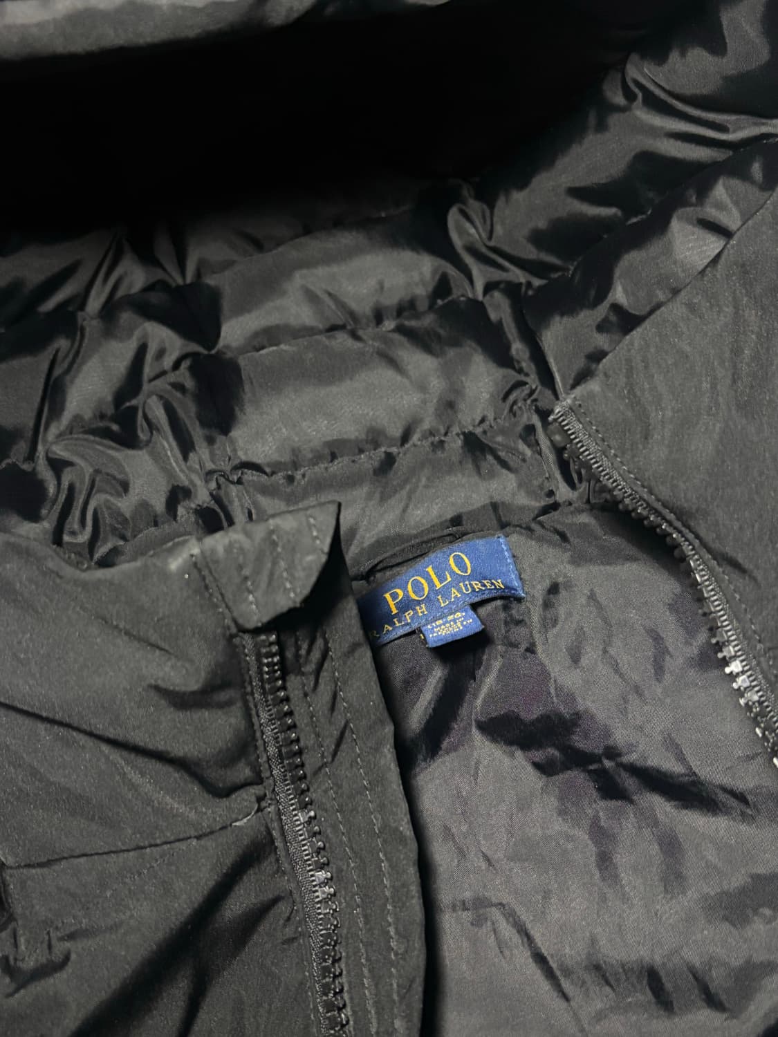 폴로 빅포니 패딩 블랙  상품이미지3