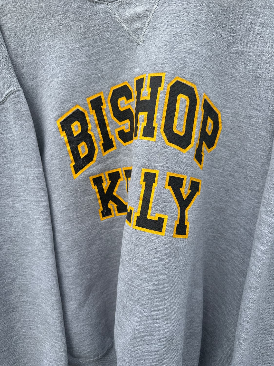 [XL-2XL] 러셀 컬러지 그레이 맨투맨 상품이미지5