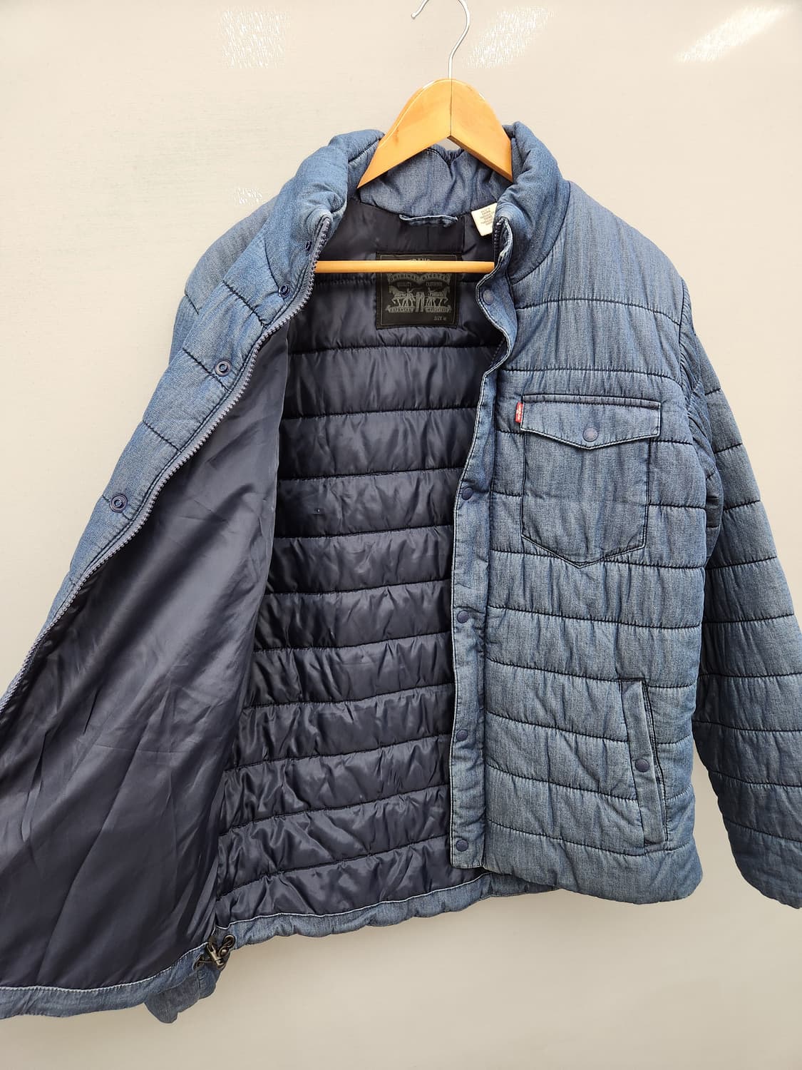 리바이스 퀼팅 패딩 자켓 상품이미지5
