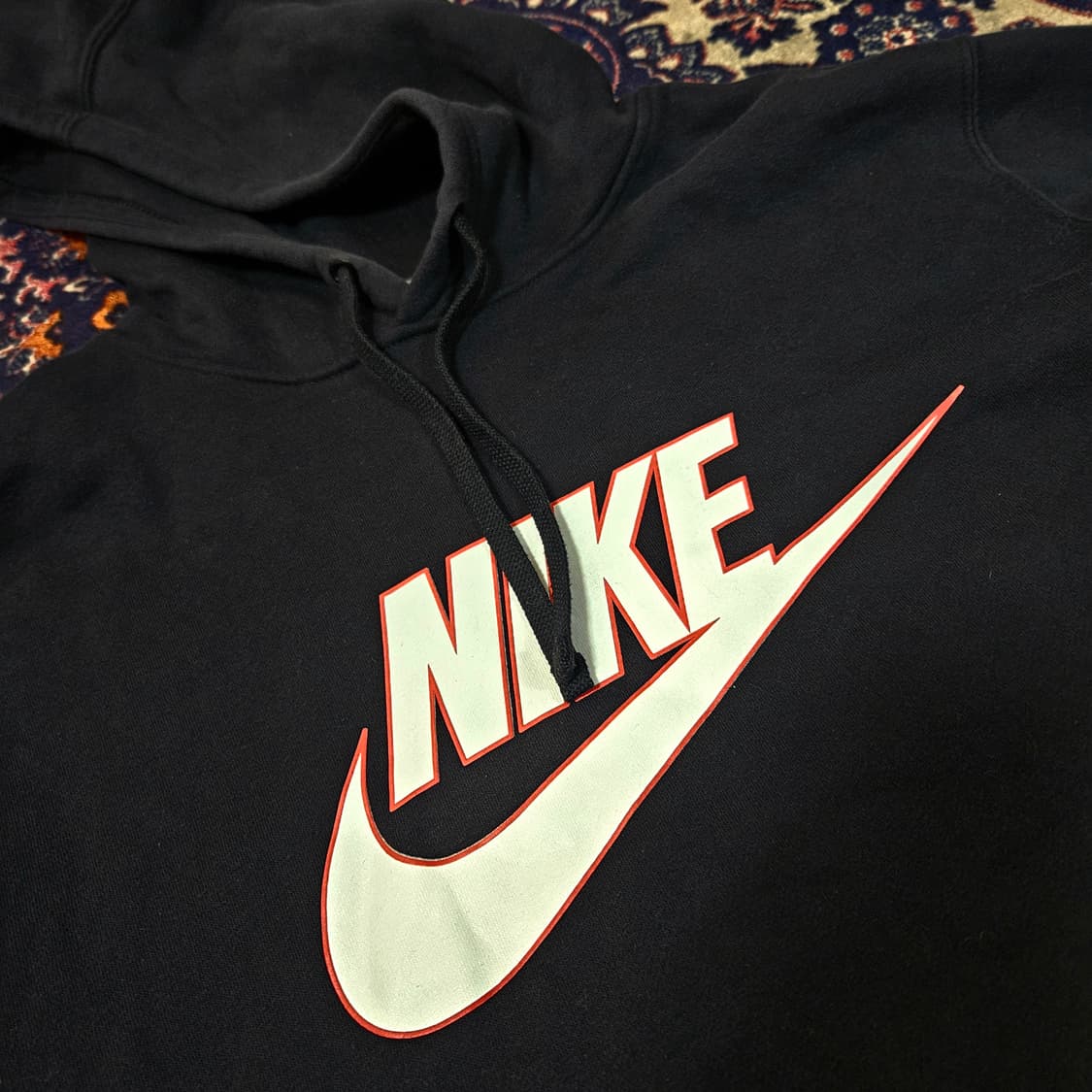 나이키(Nike) 센터 빅 스우시 기모 후드티셔츠 L size 상품이미지3