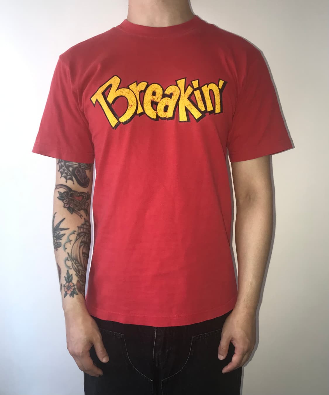 (UNISEX) BREAKIN’ Crack Printing T-shirt 상품이미지1