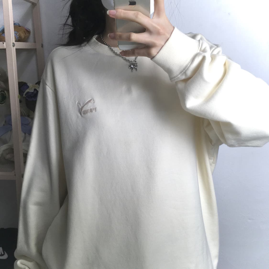 퓨마 생크림맛 아방 맨투맨 상품이미지2