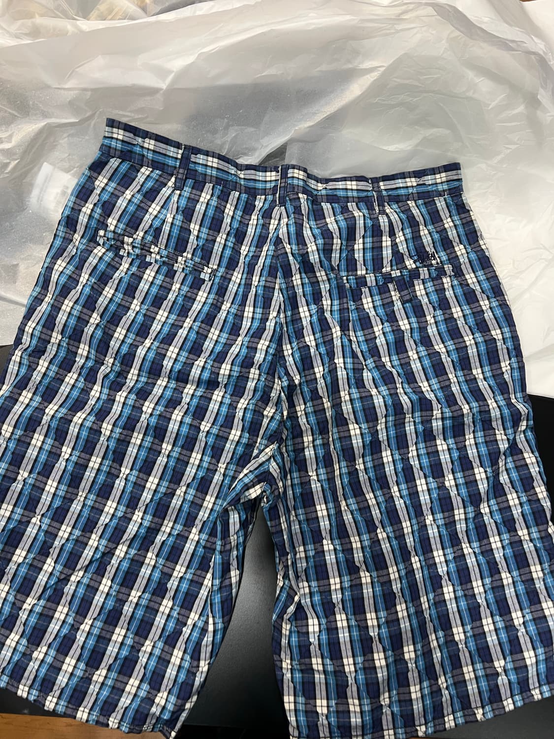 스투시 패치워크 자수 반바지 34 상품이미지3