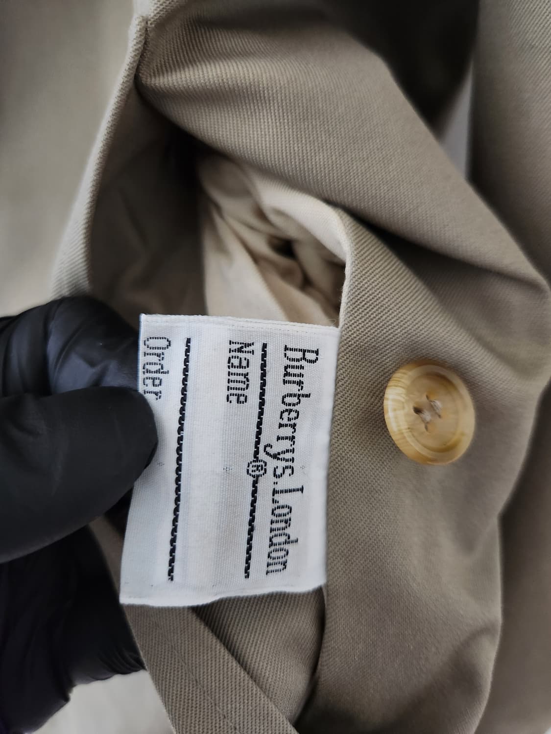 버버리 램스버리 트렌치 코트 48사이즈 상품이미지4