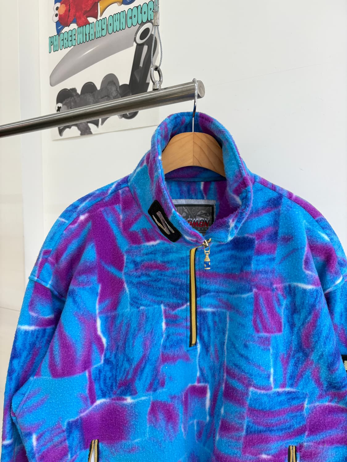 SALOMON (Made in Japan) 반집업후리스 상품이미지2