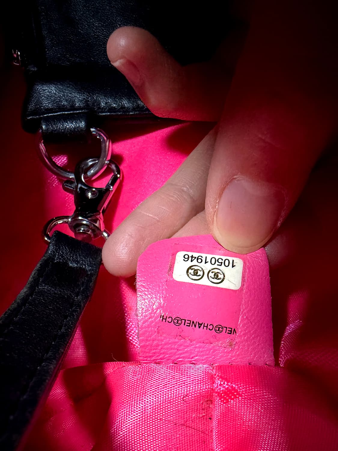 샤넬 빈티지 빅로고 숄더백 상품이미지5