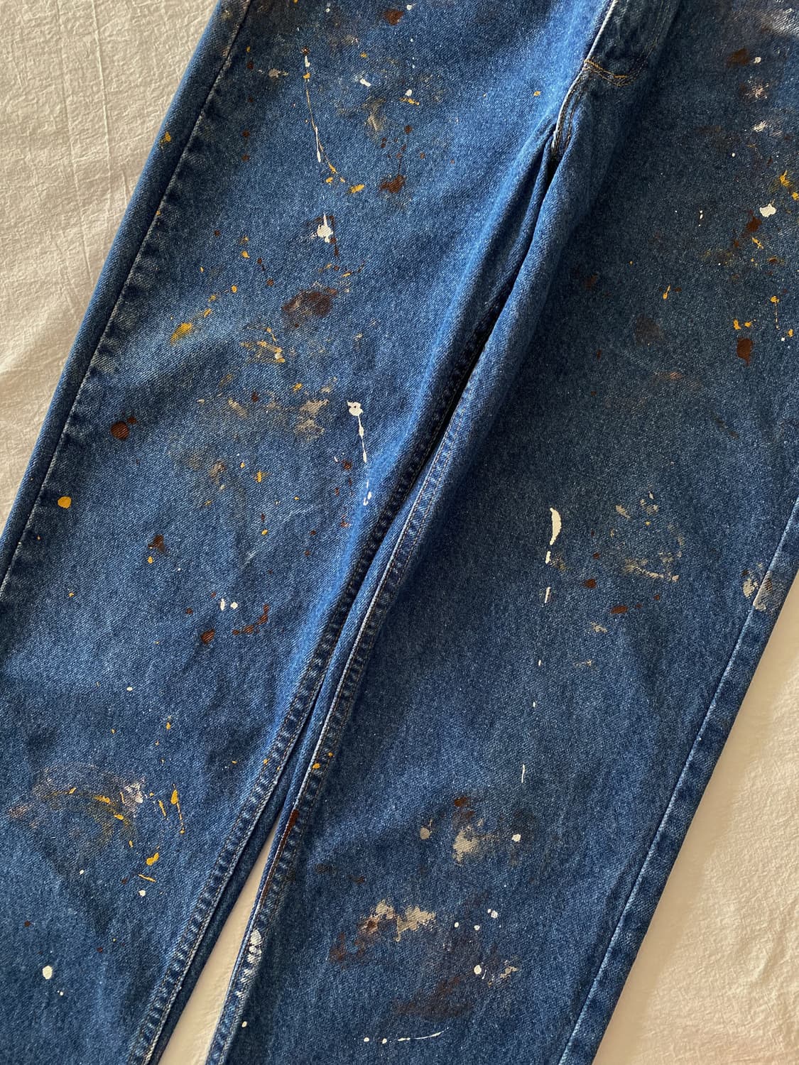 칼하트 페인팅 데님 팬츠 상품이미지6