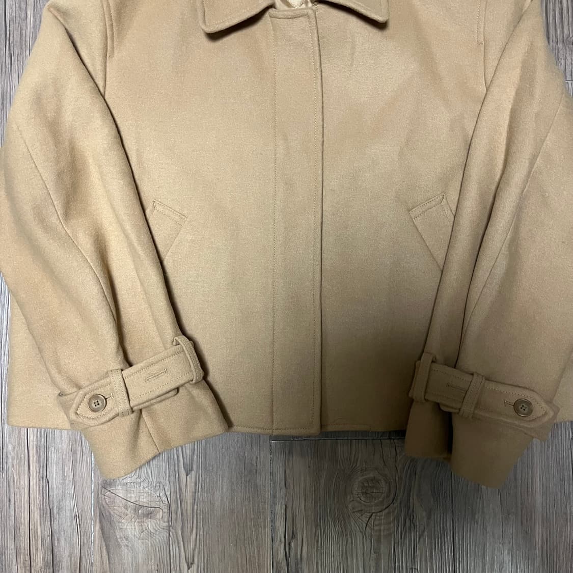 [JW Anderson] 울블렌드 쇼트재킷(베이지) 상품이미지7