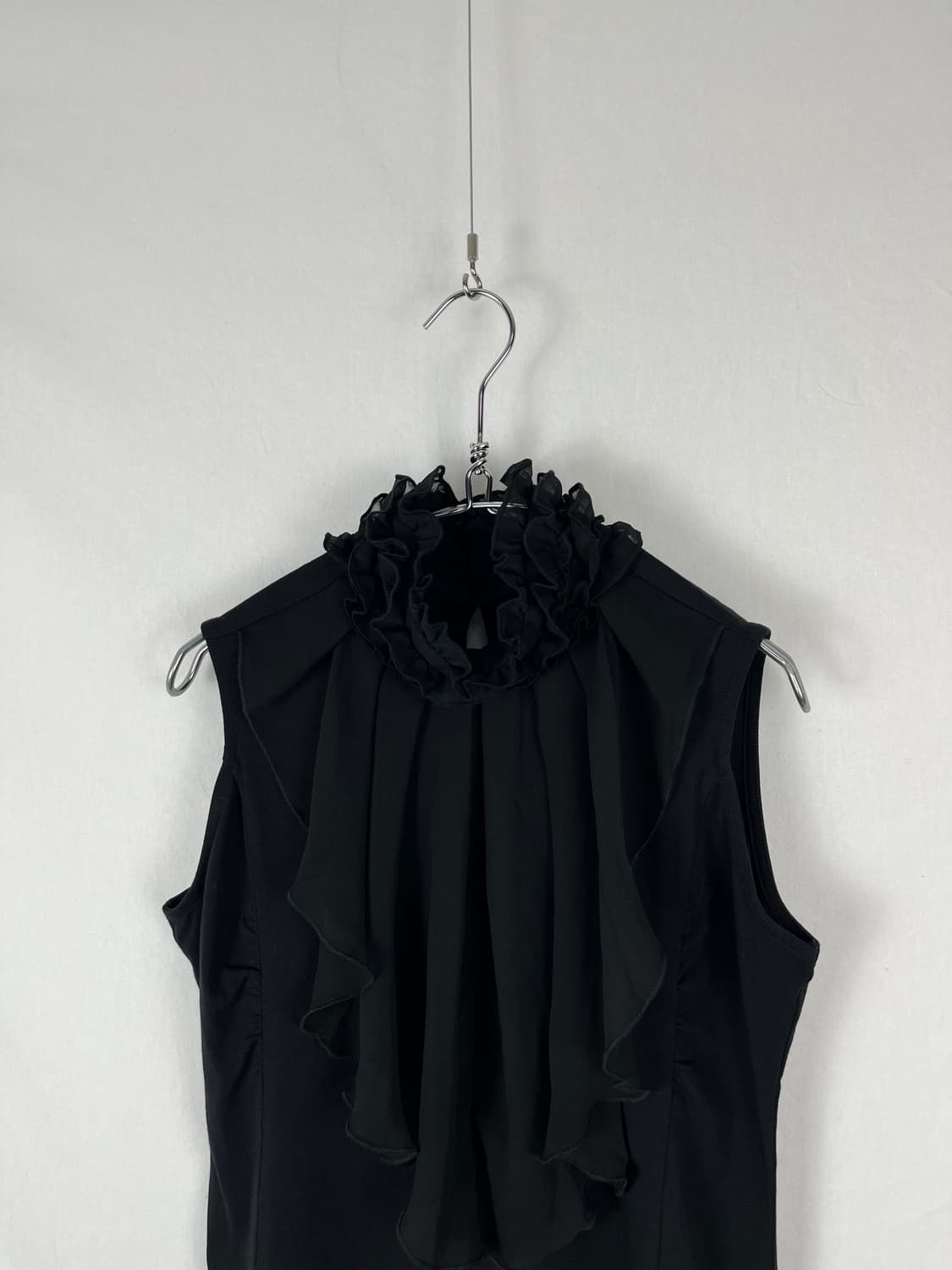 Vintage 넥 셔링 슬리브리스  상품이미지4