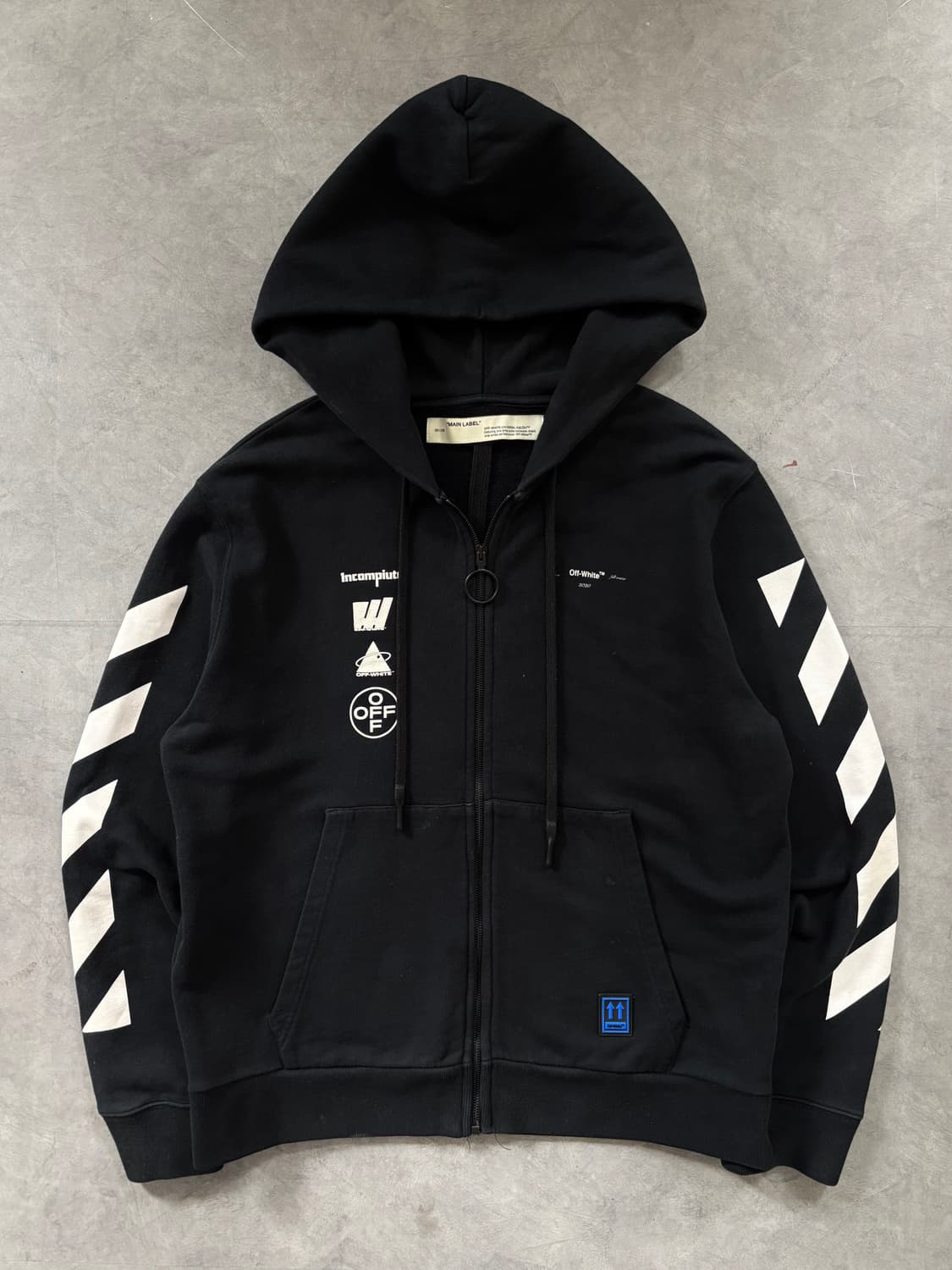 Off white 오프화이트 19FW 버질아블로 후드 집업 상품이미지1